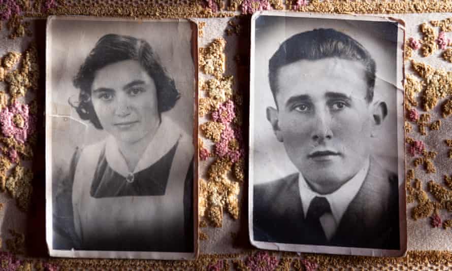 Die Großtante der Autorin Saskia Aukema, Annie Preger, und ihr Ehemann Hans van Witsen, die in Westerbork heirateten, bevor sie im Vernichtungslager Sobibor ermordet wurden. Bild: Familienarchiv