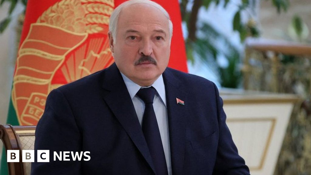 Belarus leader Alexander Lukashenko attends a news conference in Minsk, Belarus, February 16, 2023.