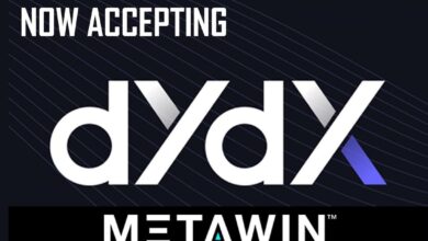 MetaWin integriert $DYDX und startet neue Verlosung mit 5.000 DYDX-Tokens für berechtigte Teilnehmer