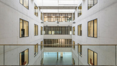 Neubau European Institute for Neuromorphic Computing an der Universität Heidelberg, Außenansicht