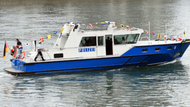 Neues Deutsch-französisches Polizeiboot eingeweiht