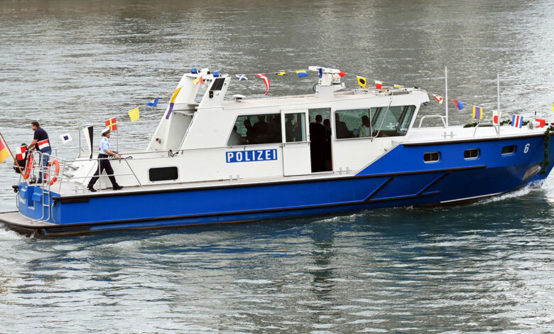 Neues Deutsch-französisches Polizeiboot eingeweiht