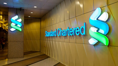 Hall de la Standard Chartered Bank