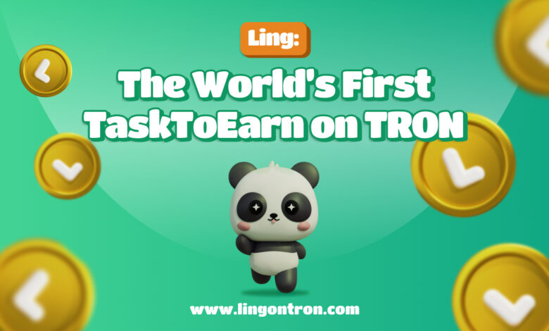 Panda Ling ($LING) stellt TRON-basierte Tap2Earn- und Task2Earn-Plattform vor – Vorverkauf angekündigt