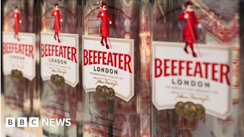 Beefeater Gin bottles