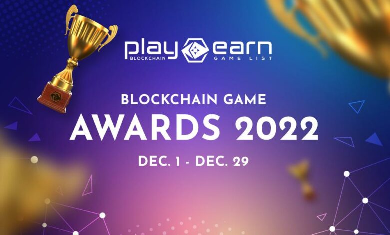 PlayToEarn Blockchain Game Awards 2022 mit Preisen in Höhe von 10.000 US-Dollar angekündigt