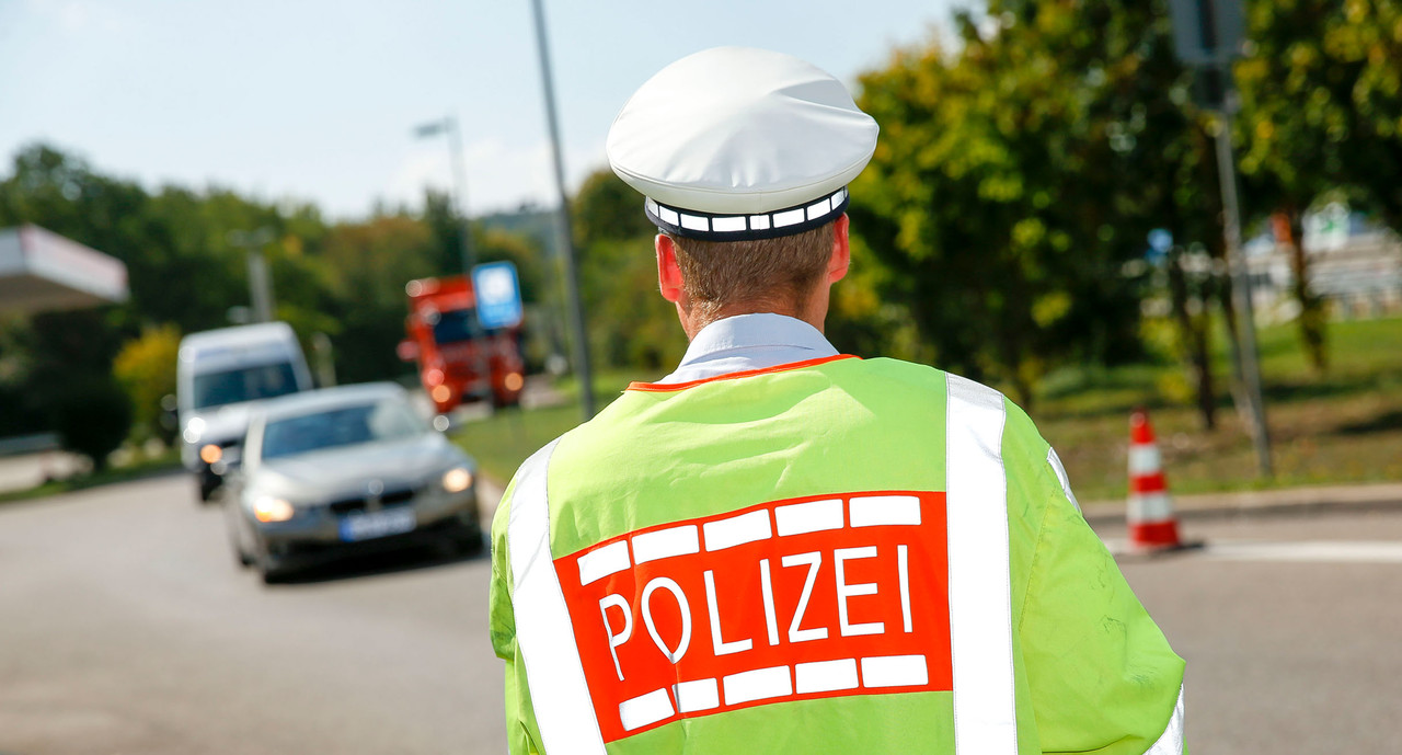 Polizeikontrollen während der Tuning-Messe in Friedrichhafen