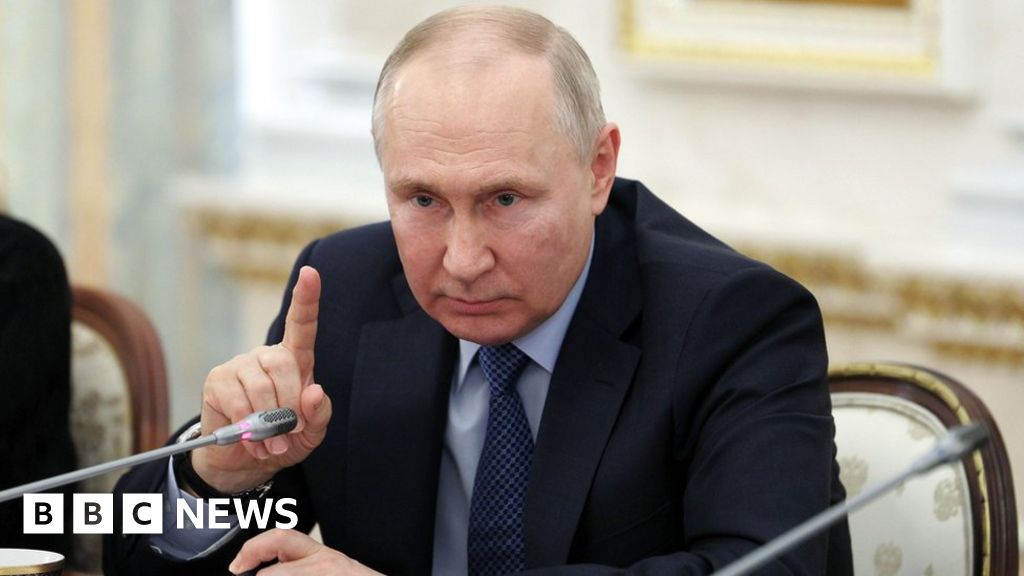 Russian President Vladimir Putin chaired a meeting with Russian war correspondents in Moscow on Tuesday