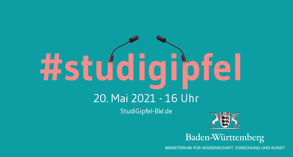 Studentengipfel der Landesregierung am 20. Mai 2021