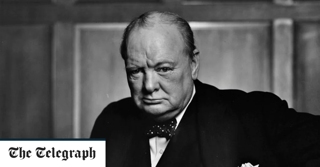 Berühmtes Foto von Winston Churchill aus kanadischem Hotel gestohlen
