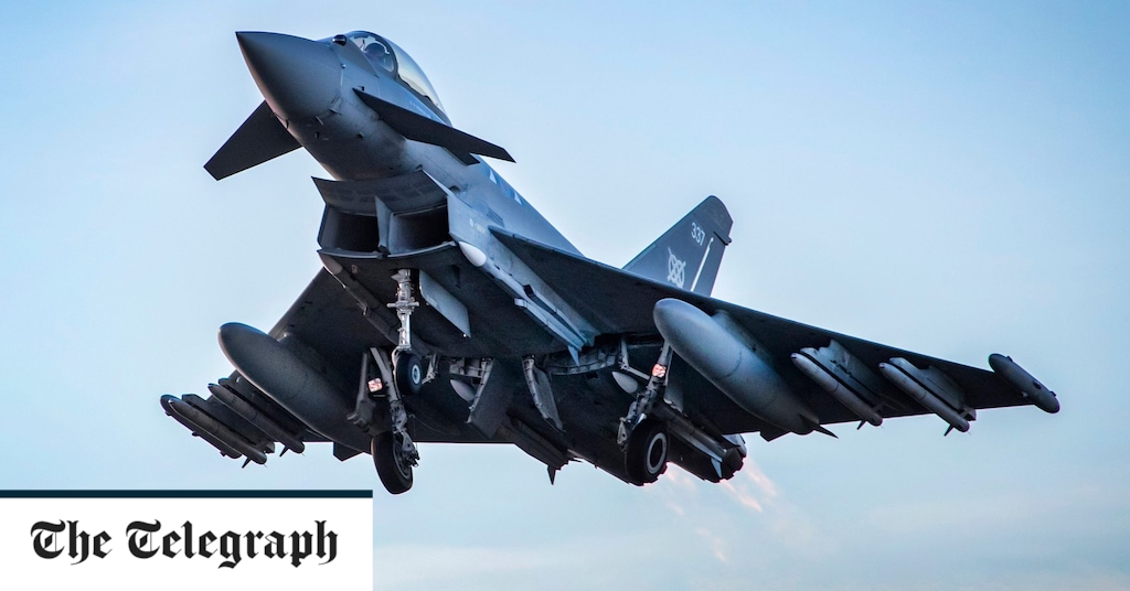 RAF fliegt erste NATO-Missionen mit Deutschland über Estland, um Russland gegenüber Stärke zu demonstrieren