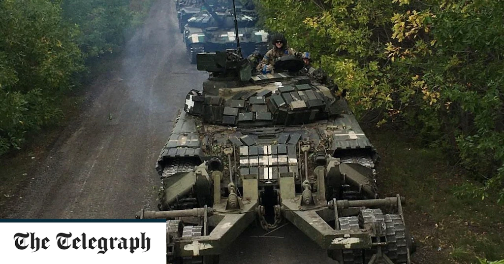 Ukrainische Streitkräfte erreichen die russische Grenze, während die Offensive durch Charkiw fegt