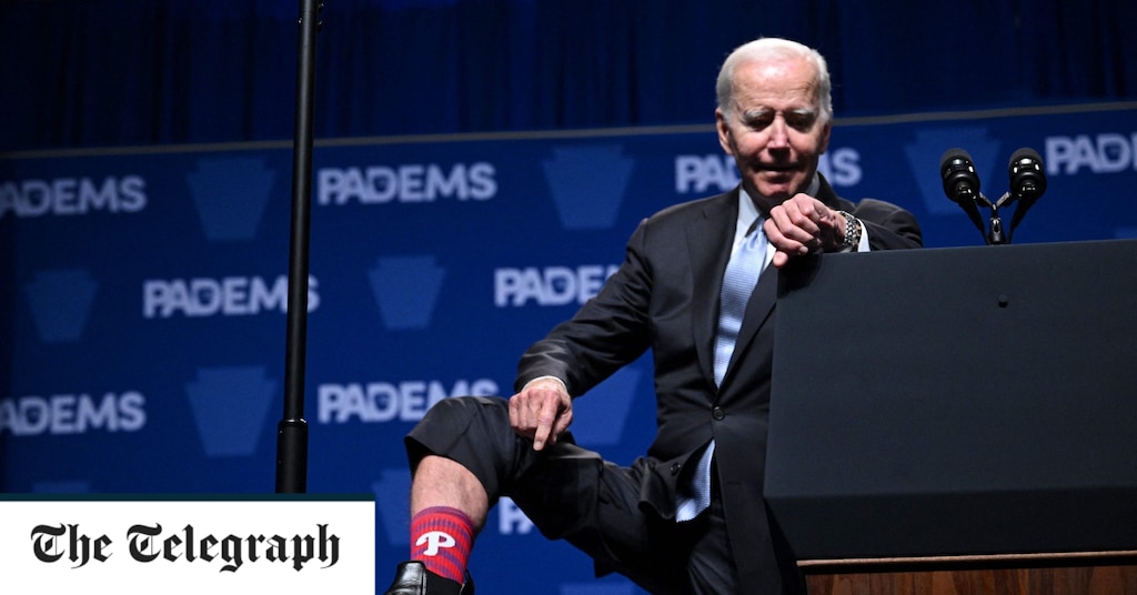Joe Biden rast nach Pennsylvania, als Trump die Anstiege von Dr. Oz in US-Halbzeitumfragen befürwortete