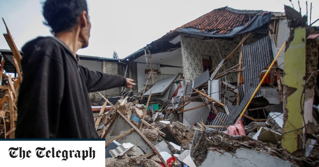 Erdbeben in Indonesien: Mindestens 162 Tote, als Menschen auf die Straße fliehen