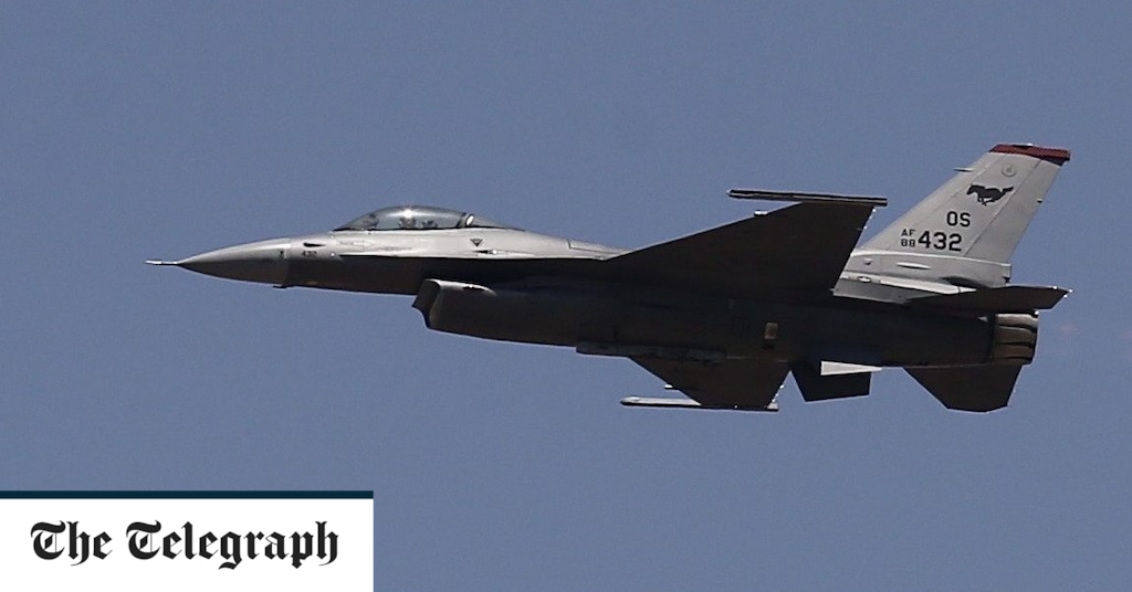 Bilden Sie jetzt ukrainische Piloten auf F-16-Kämpfern aus, forderte Biden