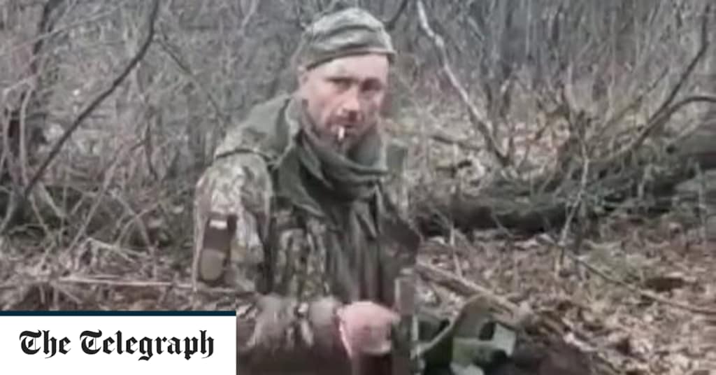 Der Kriegsgefangene feierte einen Helden dafür, dass er kurz vor der Hinrichtung „Ehre der Ukraine“ verkündete