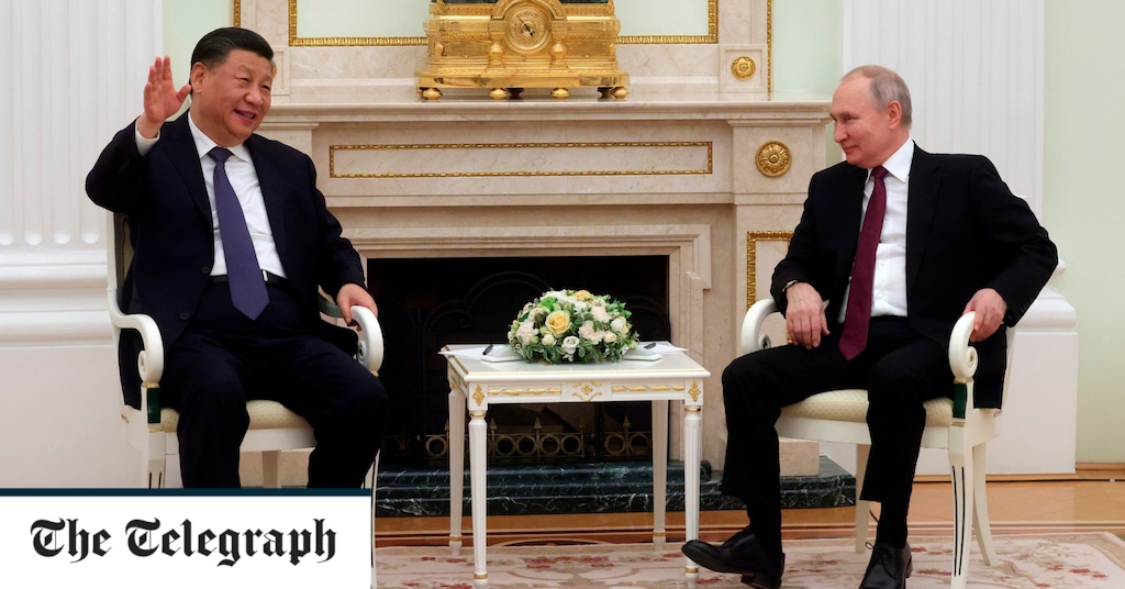 Putin hatte von Xis großem Besuch nur wenig außer Pomp und Zeremonie
