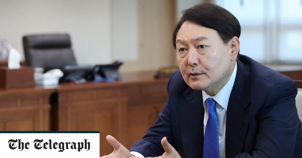 Südkorea könnte der Ukraine Waffenunterstützung anbieten, sagt Präsident Yoon