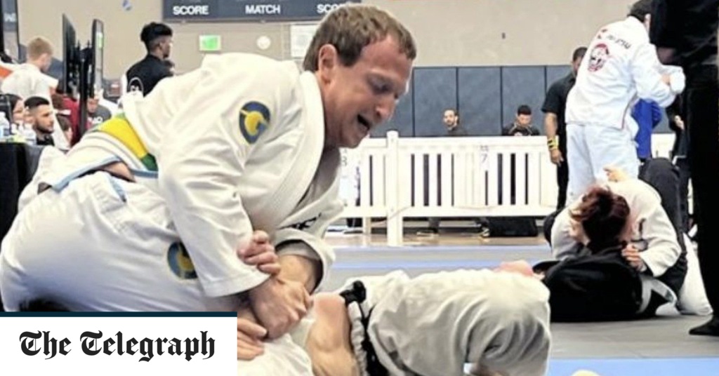 Mark Zuckerberg wischt beim ersten Jiu-Jitsu-Turnier mit Rivalen den Boden ab
