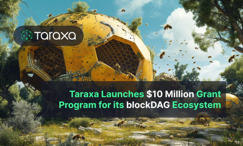 Taraxa startet 10-Millionen-Dollar-Zuschussprogramm für sein blockDAG-Ökosystem