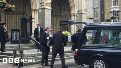 Chris Parry funeral