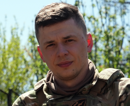 Jewhen, ukrainischer Soldat, 29
