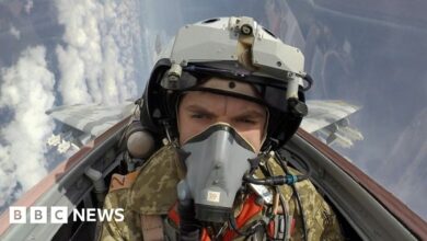 Juice, a Ukrainian fighter pilot