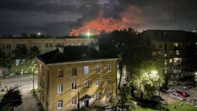 Explosionen bei Drohnenangriff auf Pskow