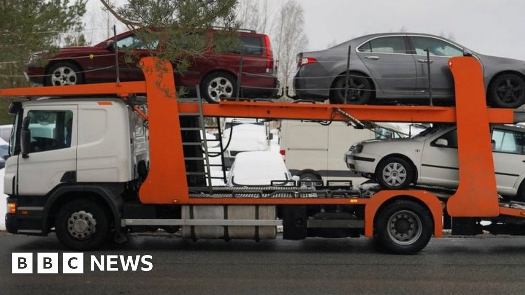 Vehicles confiscated from drunk drivers and being send to Ukraine