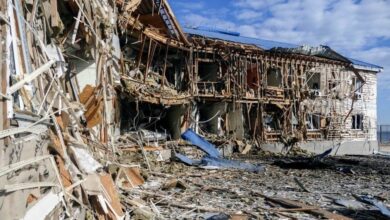 Segelschule in Odessa durch Trümmer von Drohnen zerstört