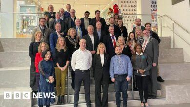 Representatives from the State University of Infrastructure and Technology, members of Plymouth City Council, and representatives from other organisations gathered at The Box, in Plymouth