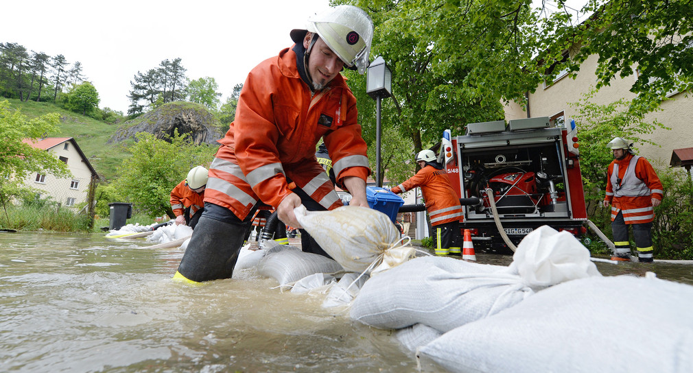 Unwetter und Starkregen in Baden-Württemberg