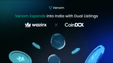 Venom expandiert nach Indien mit Doppellistings auf WazirX und CoinDCX