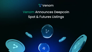 Venom gibt Spot- und Futures-Listings für Deepcoin bekannt