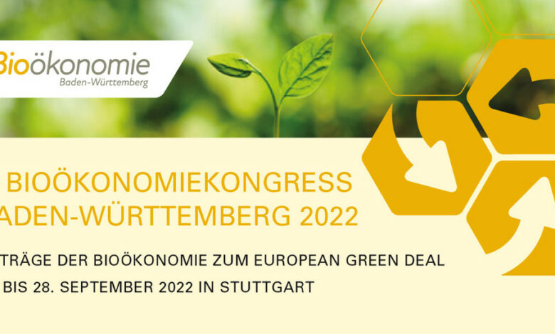 Vierter Bioökonomie-Kongress in Stuttgart gestartet