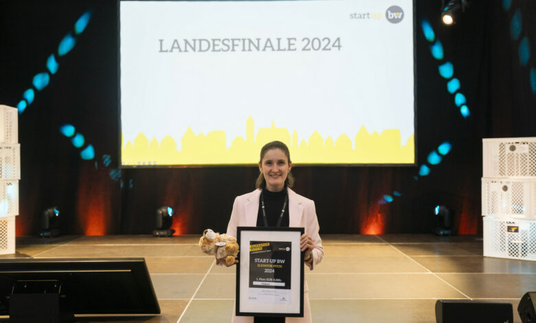 Vinkona gewinnt Landesfinale 2024 des Start-up BW Elevator Pitch