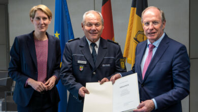 Vizepräsident des Polizeipräsidiums Heilbronn geht in den Ruhestand