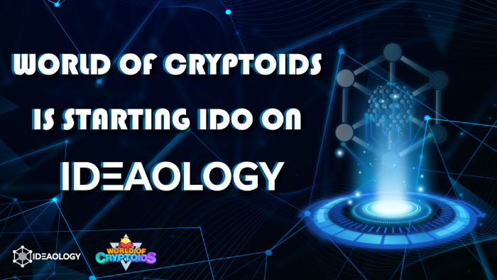 World of Cryptoids startet IDO für Ideaology